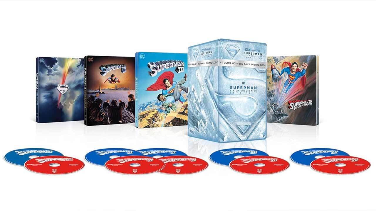 Superman 5-Film Steelbook Library Collection
