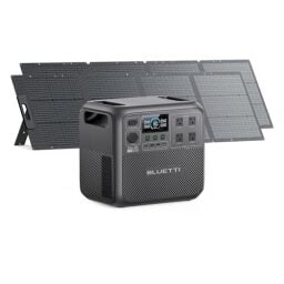 BLUETTI Elite 200 V2 Solar Generator with 2 200W Solar Panels Included (Ships Separately), 2073.6Wh Portable Power Station w/ 4 2600W AC Outlets, 17-Year Lifespan, LFP Power for Camping, Off-grid