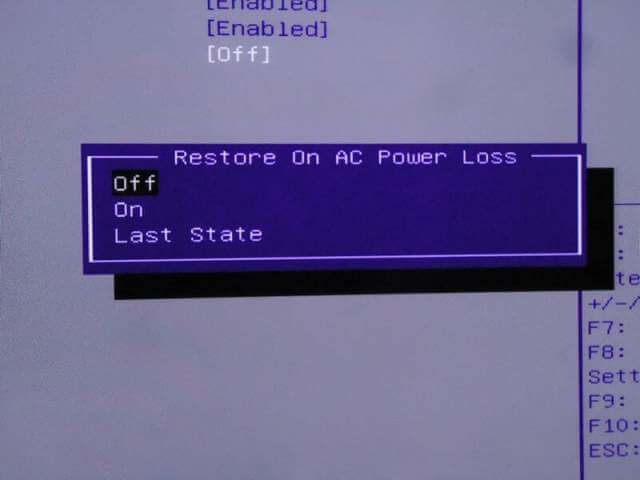 gateway-bios-restore-on-ac-power-loss-off-on-last-state