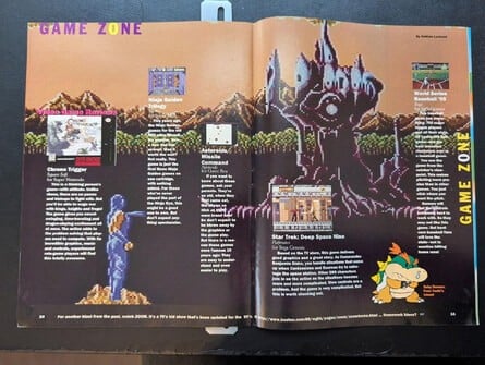 3-2-1 Contact articles about the VB and Chrono Trigger