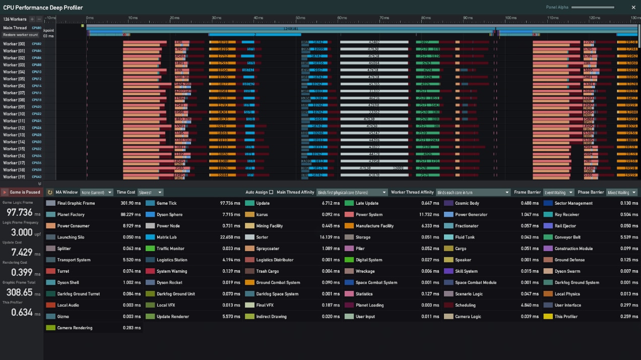 Dyson Sphere Program New Multithreading Dev Log 09