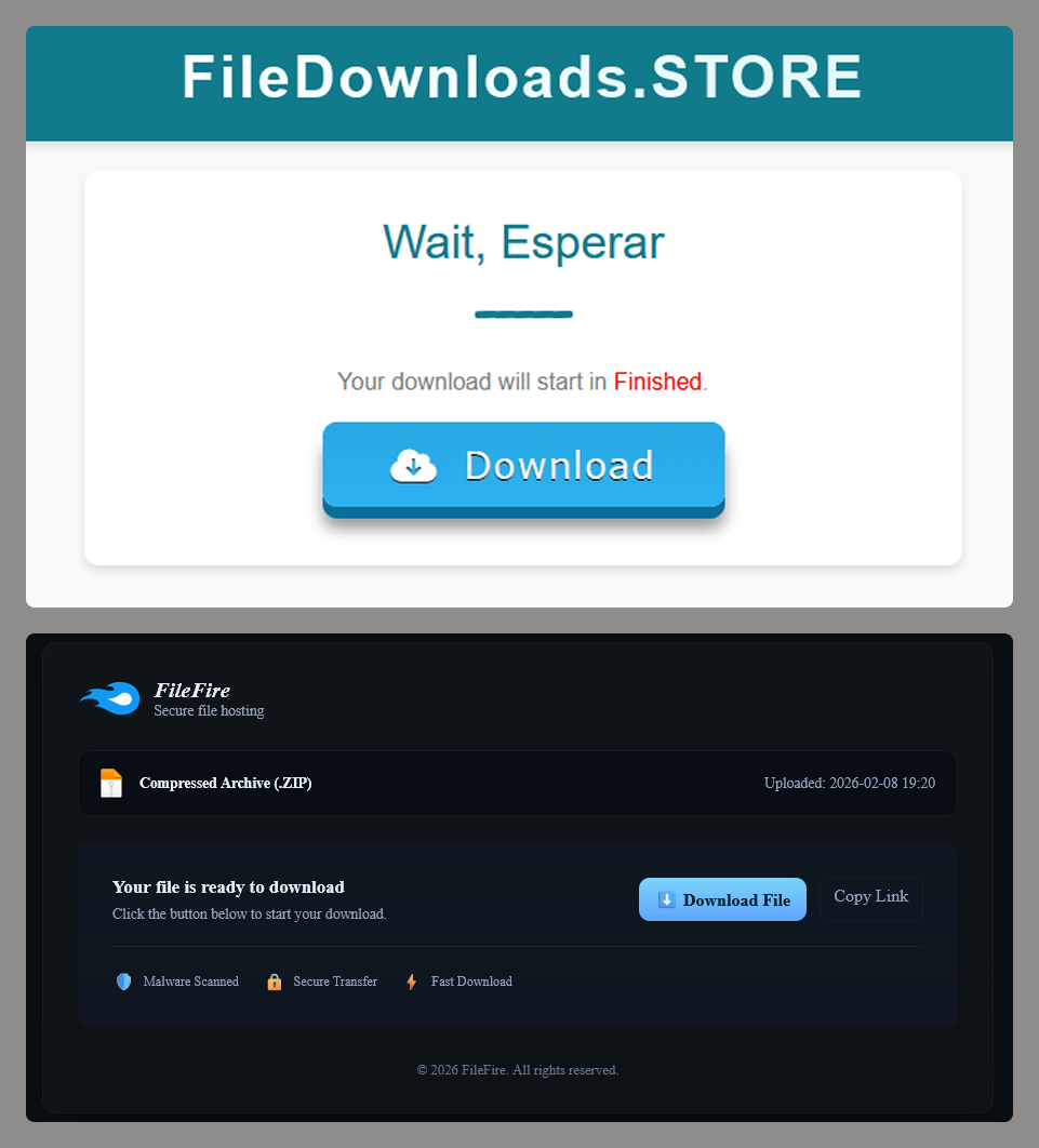 File storage imitations